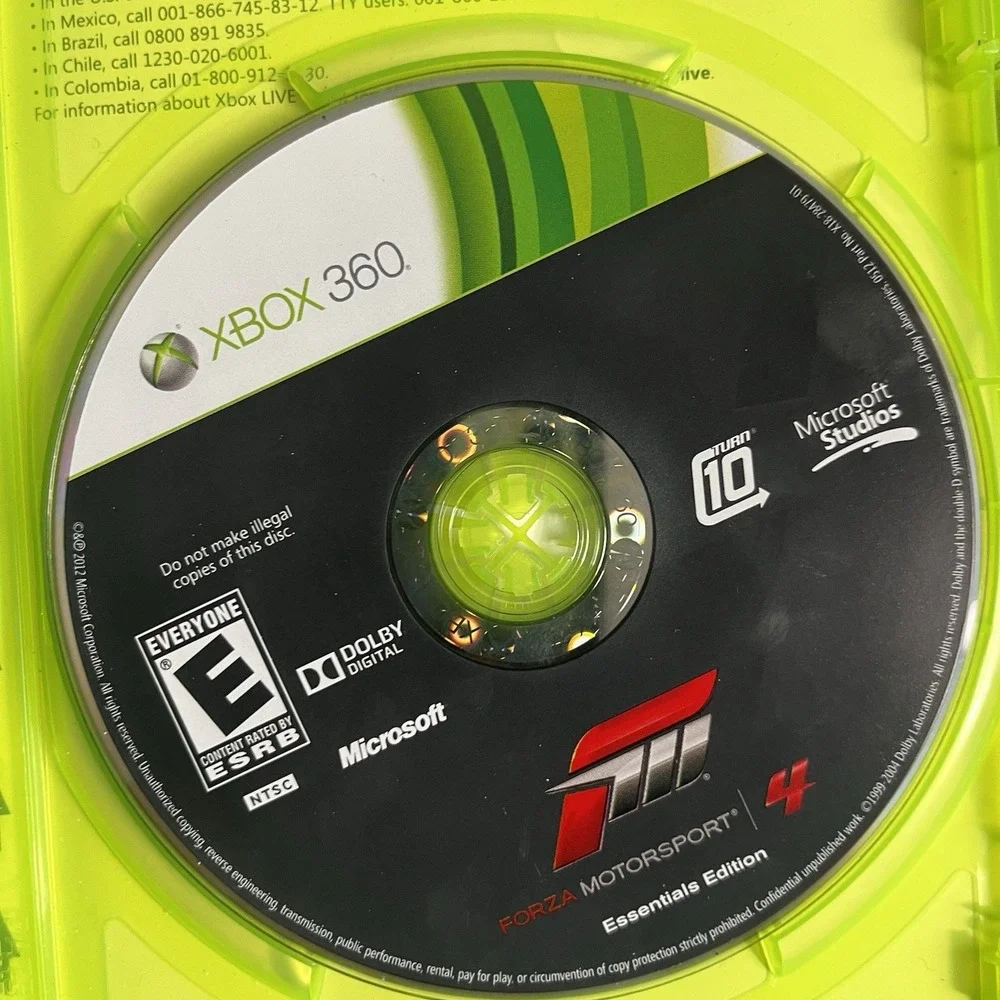 Forza Motorsport 4 Xbox 360 Microsoft Studios Good Condition Working Tested!